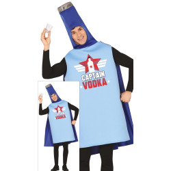 Pieaugušo butelio kostīms "Kapteinis Vodka"