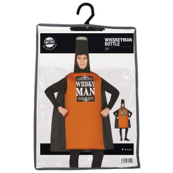 Pievienojiet savam vakaram izsmalcinātu pieskārienu ar "Whiskeyman" butelio kostiumu pieaugušajiem.