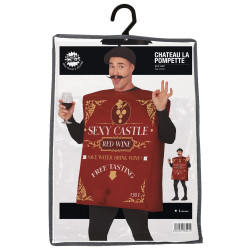 Adult "Red Wine" Bottle Costume