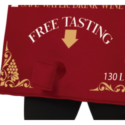 Adult "Red Wine" Bottle Costume